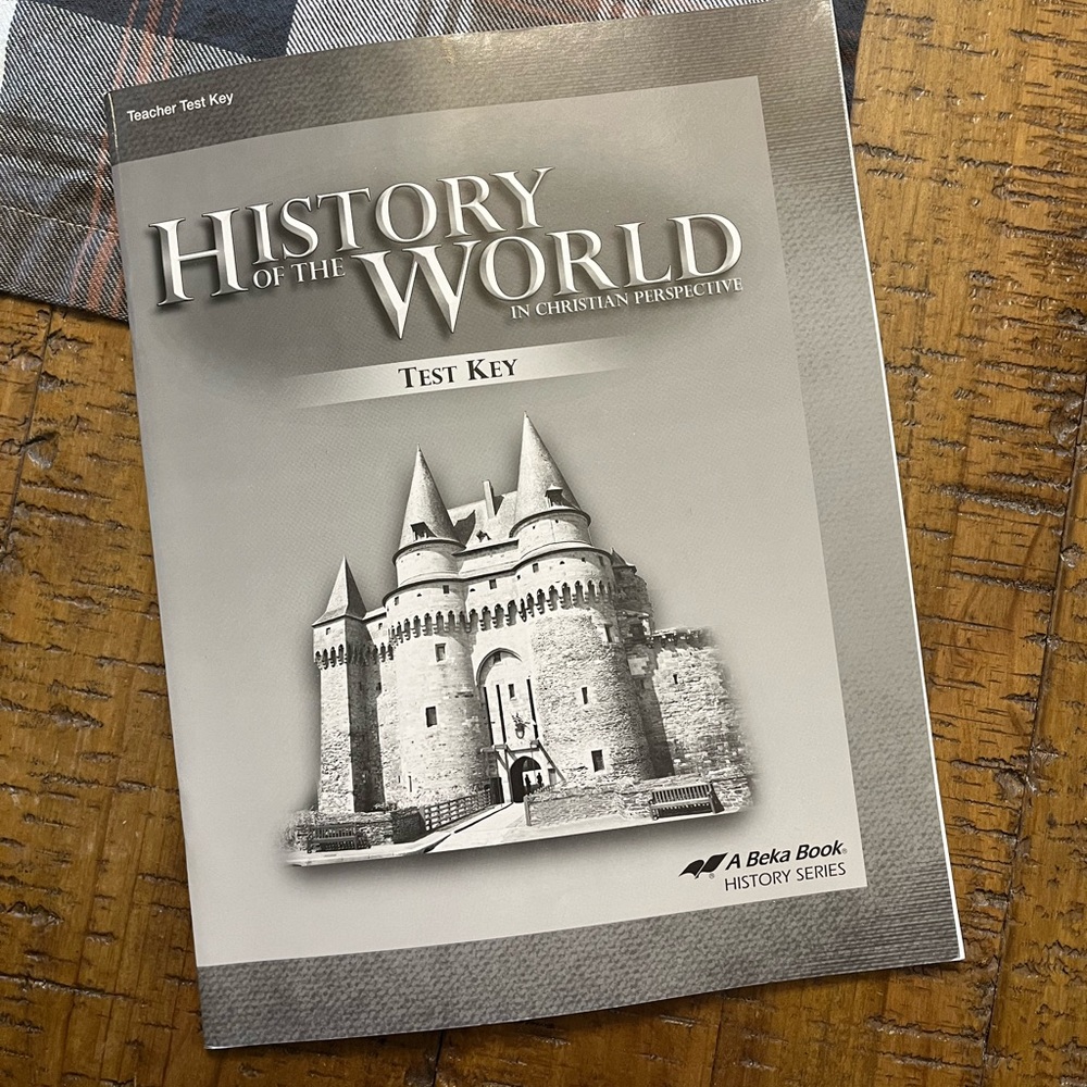 Abeka History of the World Test Key